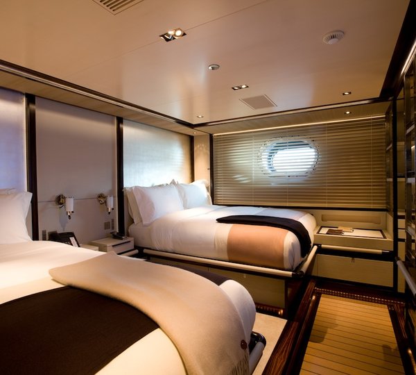 Yacht BAYESIAN, a Perini Navi Superyacht CHARTERWORLD Luxury